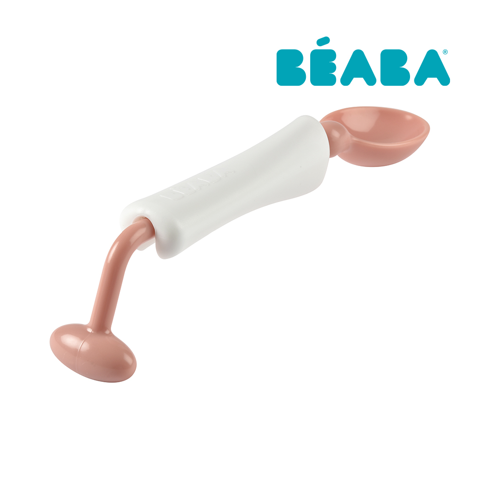 【BEABA】360°旋轉學習湯匙1入（顏色隨機出貨）
