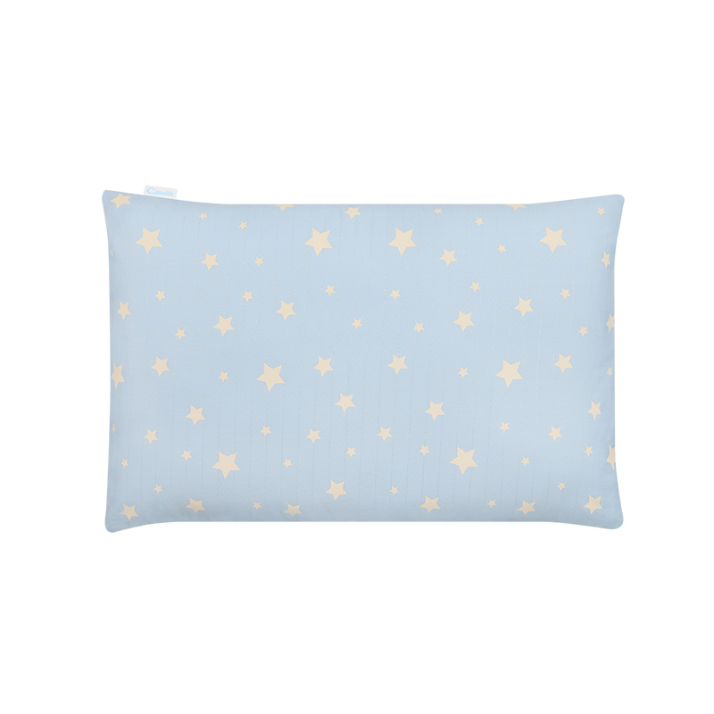 日本 Combi Ag+pro銀離子抗菌水洗棉枕-幼童枕 6m+(星星藍/星星粉) 6m+