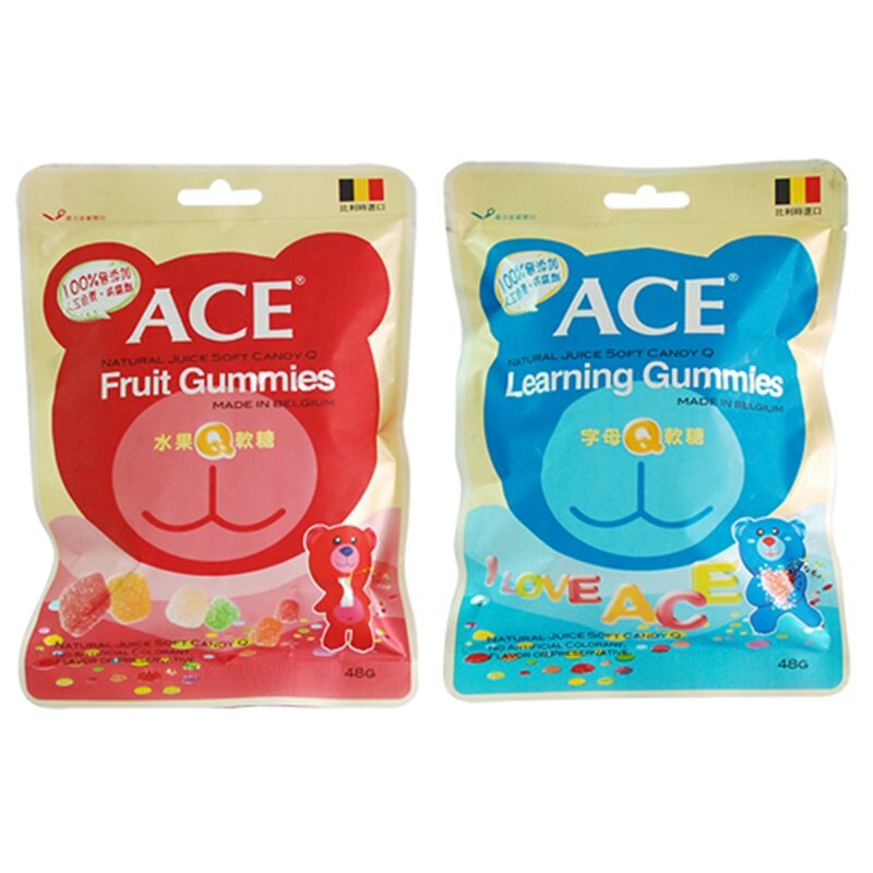 ACE水果/字母Q軟糖
