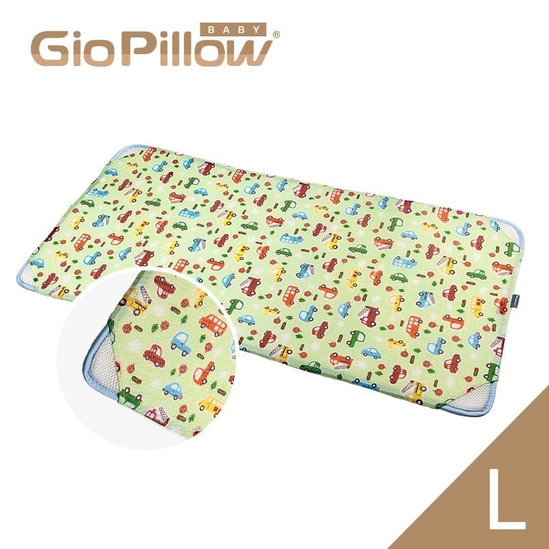 韓國GIO Kids Mat 智慧二合一有 機棉超透氣嬰兒床墊(L)90cm×120cm