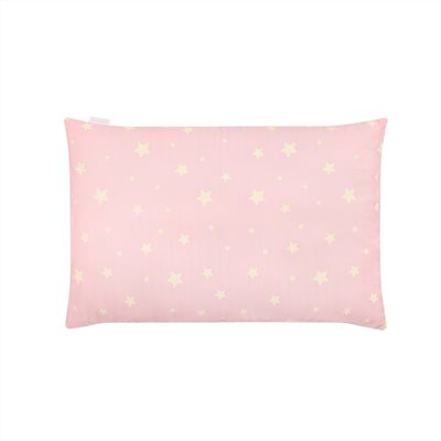 日本 Combi Ag+pro銀離子抗菌水洗棉枕-幼童枕 6m+(星星藍/星星粉) 6m+