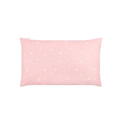 日本 Combi Ag+pro銀離子抗菌水洗棉枕-兒童枕 12m+(星星藍/星星粉) 12m+