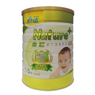 豐力富 NATURE+ 金護幼兒成長奶粉1-3歲1.5kg單罐/1.5kgX2罐/1.5kg(6罐裝)贈好禮