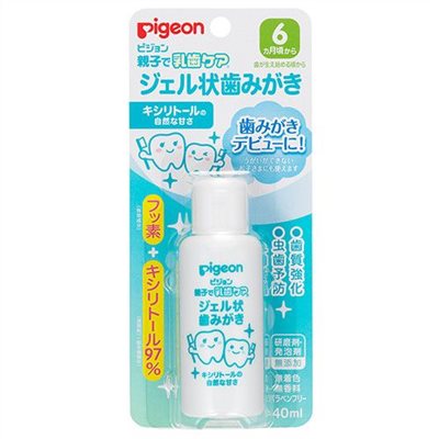Pigeon 貝親 嬰兒防蛀液體牙膏 (40ml)P11551