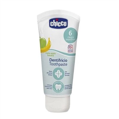 Chicco 兒童木醣醇含氟牙膏(蘋果香蕉)50ml