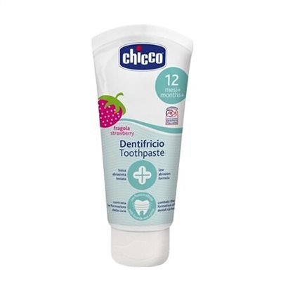 Chicco 兒童木醣醇含氟牙膏(水果草莓)50ml