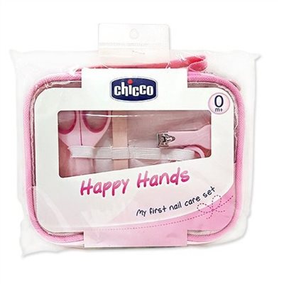 Chicco 嬰兒安全指甲剪組-粉色