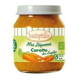 法國Babybio寶寶蔬菜泥系列-紅蘿蔔蔬菜泥130g
