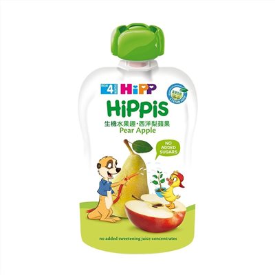 HiPP 喜寶 生機水果趣-西洋梨蘋果100g
