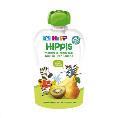 HiPP 喜寶 生機水果趣-奇異果香蕉100g