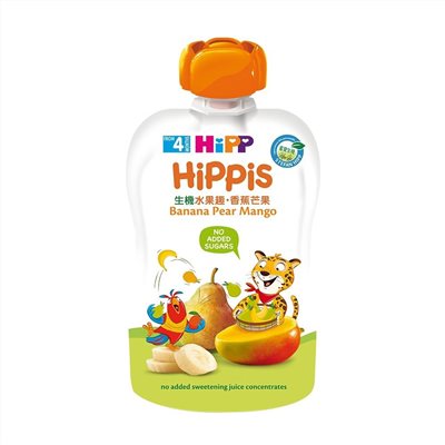HiPP 喜寶 生機水果趣-香蕉芒果100g
