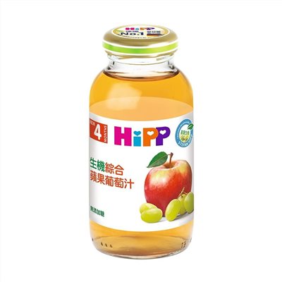 HiPP 喜寶 生機綜合蘋果葡萄汁200ml