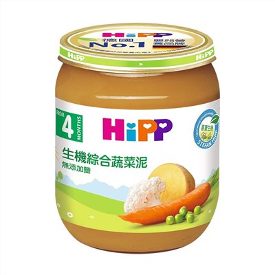 HiPP 喜寶 生機綜合蔬菜泥125g