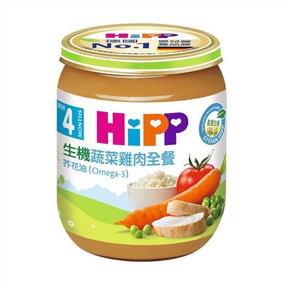 HiPP 喜寶 生機蔬菜雞肉全餐125g