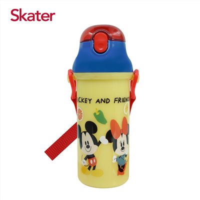 Skater吸管銀離子水壺(480ml)Mickey & Friends