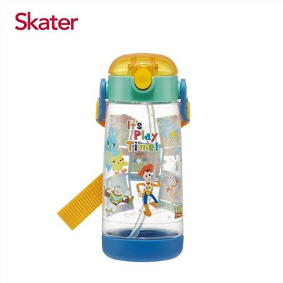 Skater PET吸管水壺(480ml)玩具總動員PLAY